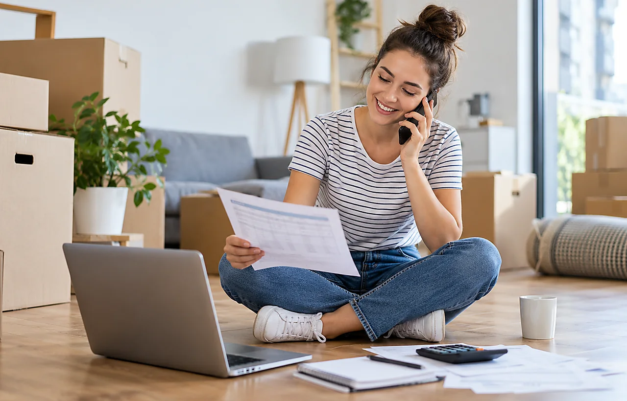 Moving-cost financing for temporary workers