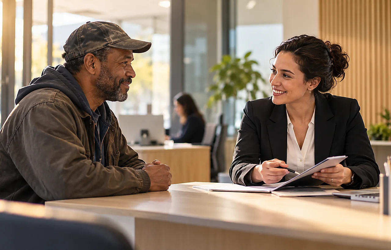 Non-bank financing for temporary workers