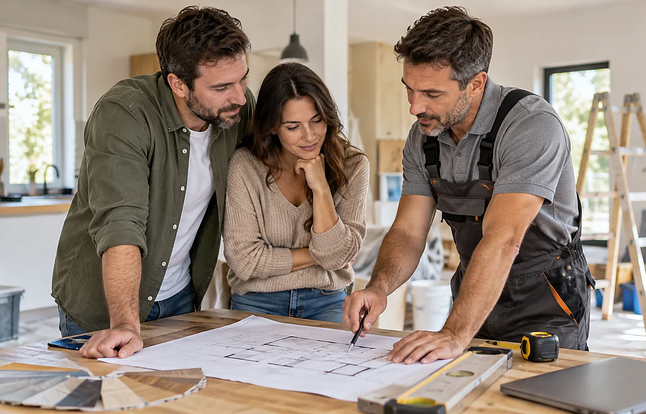 Home-improvement loan for temporary workers