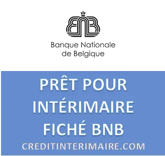 PRÊT FICHÉ BNB INTÉRIMAIRE
